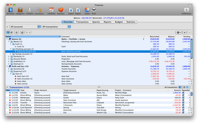 personal financial management software for mac