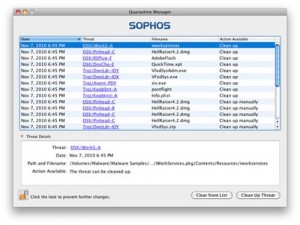 3.Sophos Anti-Virus for Mac Home Edition