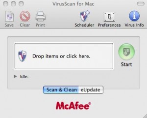 8McAfee Virus Scan