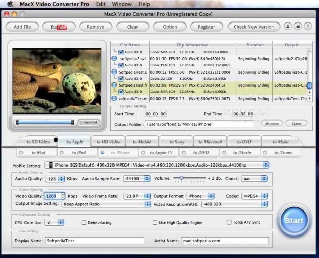 any video converter for mac 10.8