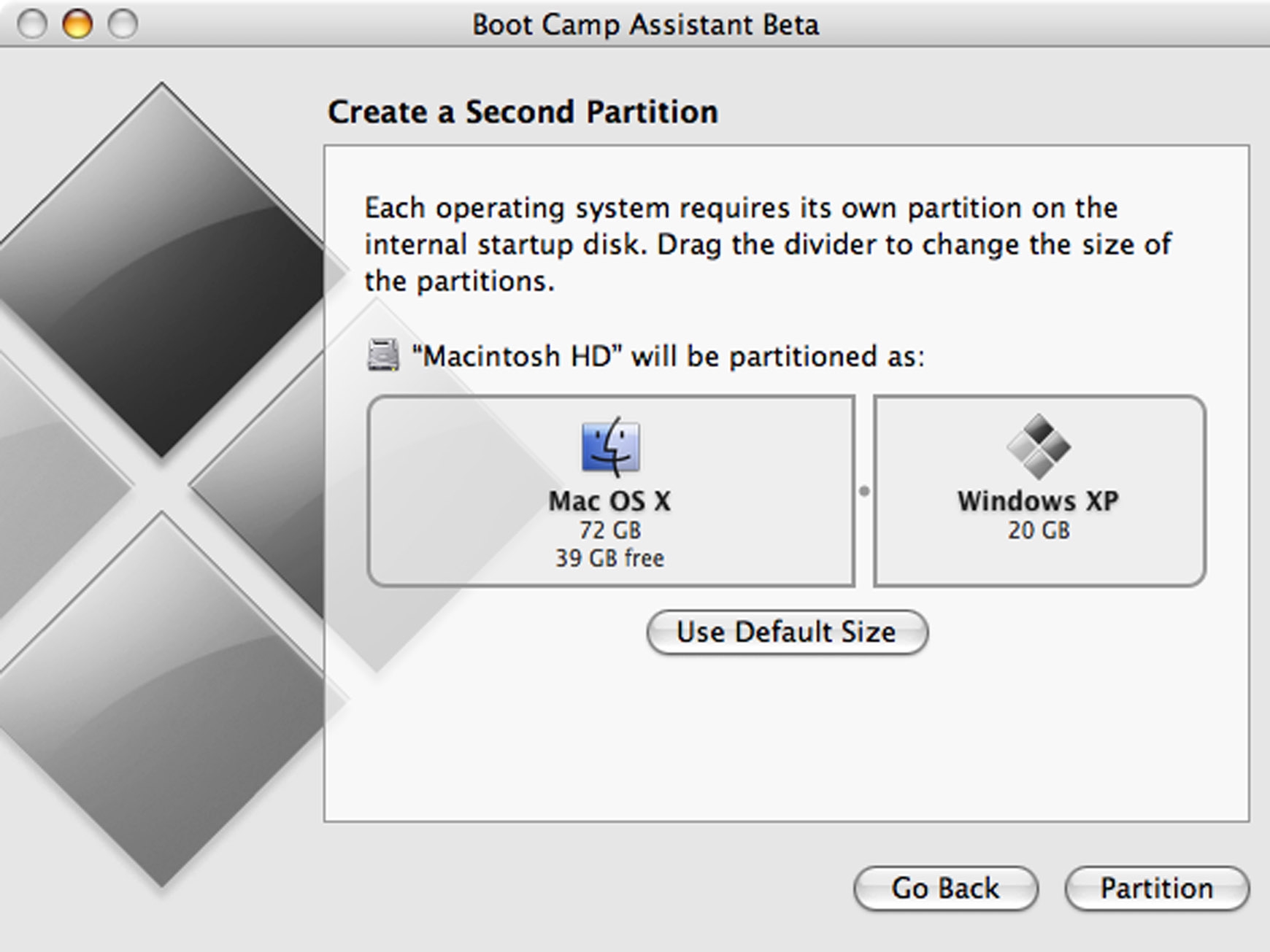 Boot camp mac startup key codes