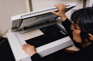 10.Placing of the object to be scanned