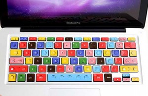 4 Lego Keyboard Decal