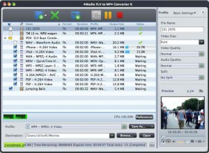 7.4media FLV to MP4 Converter