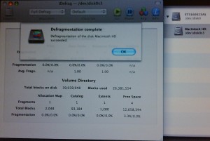8 Have you ever defragged your MAC before