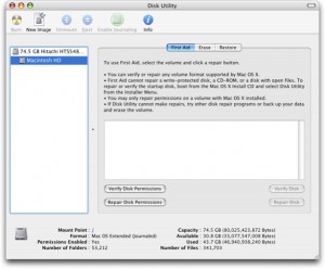 10.The Disk Utility Program takes care of it for you