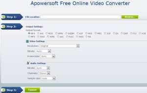 8. Apowersoft Free Online Video Converter